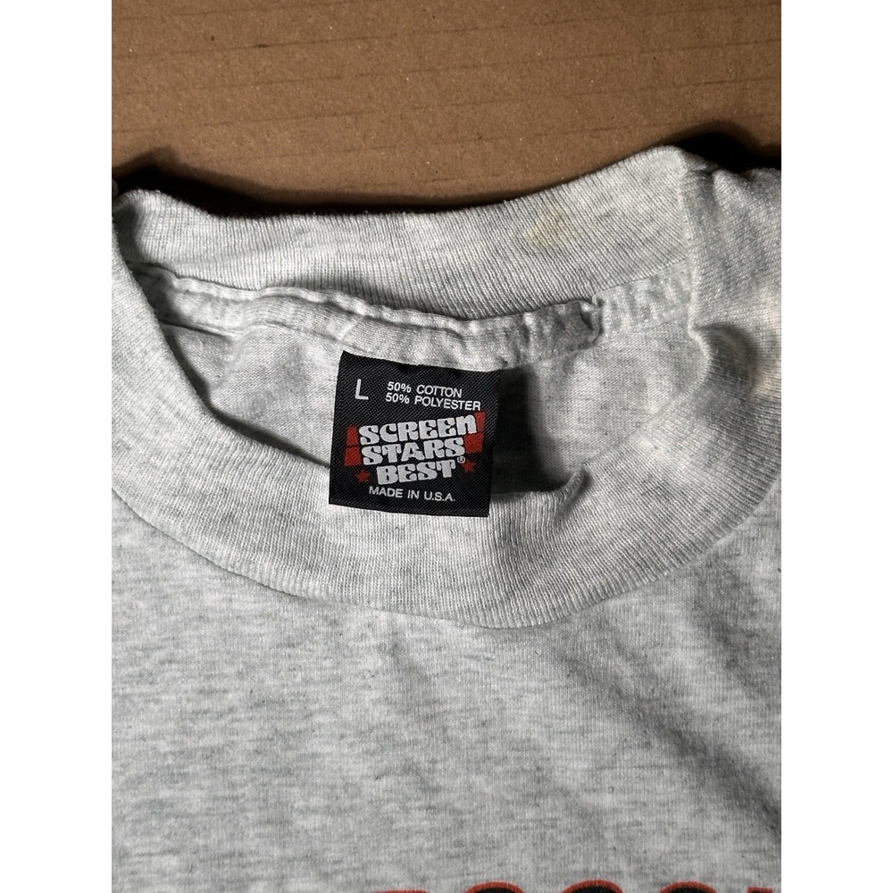 Vintage‎ USA Olympic Basketball T-Shirt Mens Large Heather Gray READ* - Picture 2 of 4